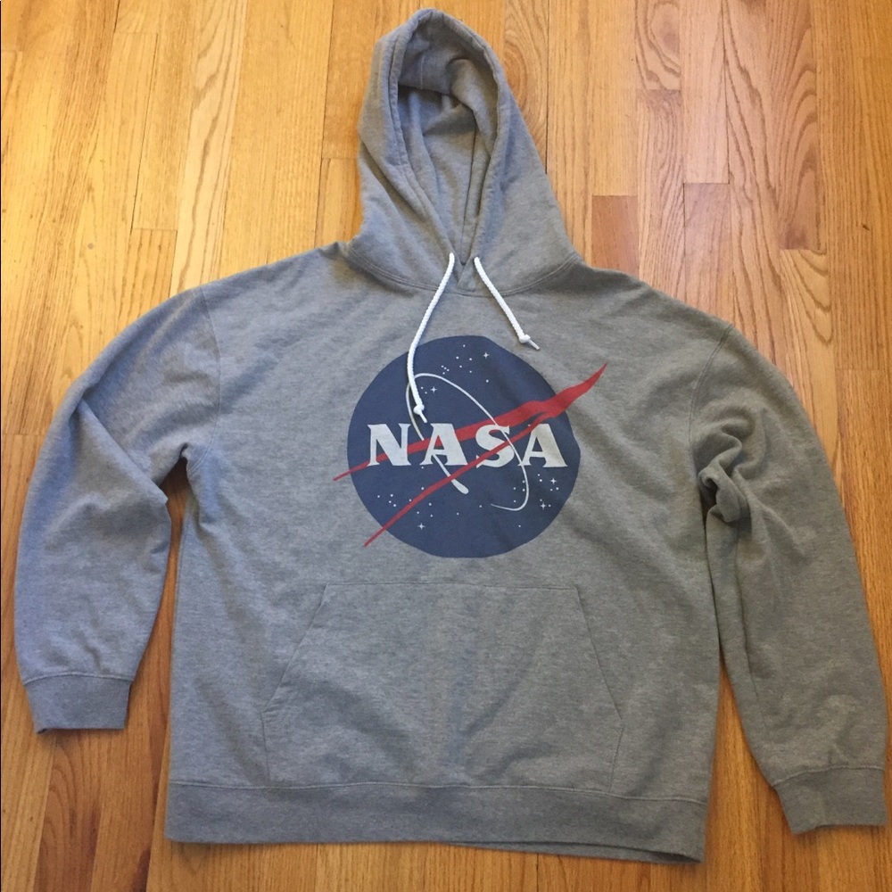 Gray NASA Hoodie